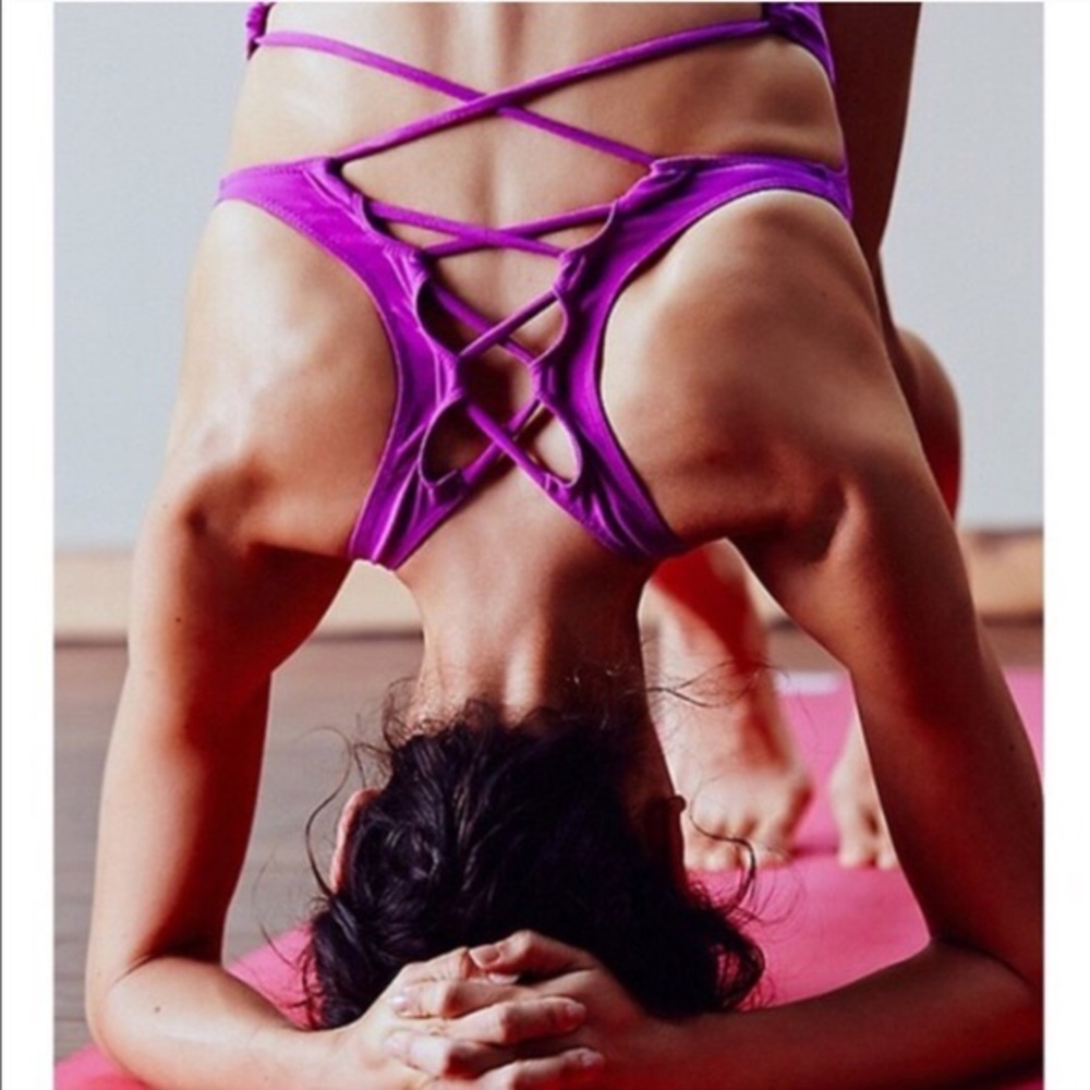 🌙Free People Lattice Back Bra